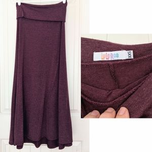 LuLaRoe Maxi Plum Color